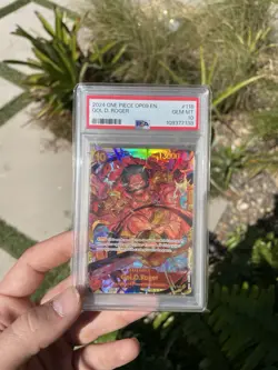 One Piece 2024 OP09 en Emperors of the New World Gol D. Roger SEC #118 PSA 10 - Image 2