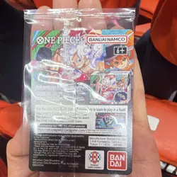 Bandai Namco One Piece CCG Monkey.D.Luffy US Voyage Promo Full Art Holo Card 000 - Image 2