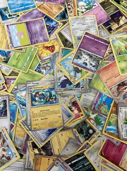 2.5LB Lot of Various Mixed Assorted Pokemon Cards TCG CCG Trading Cards - Image 5