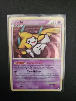 Pokemon TCG Jirachi Holo Rare Card Call of Legends 11/95 2011 - Image 1