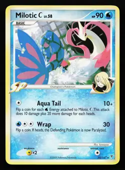 Milotic C 35/147 Rare Supreme Victors Pokemon Card - Image 1