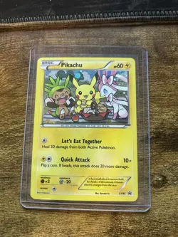 Pikachu XY95 XY Promo Holo Basic Pokemon TCG English Card - Image 1