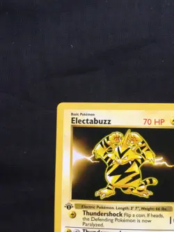 Pokemon Cards: Base Set 1st Edition Rare: Electabuzz 20/102 - Image 2