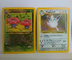 Pokemon Vileplume 17/18 Southern Islands & Wigglytuff 19/130 Holo Cards - Image 1