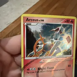 Pokemon Arceus Lv.100 AR3 Holo Rare Card Platinum Arceus Collection - Image 5