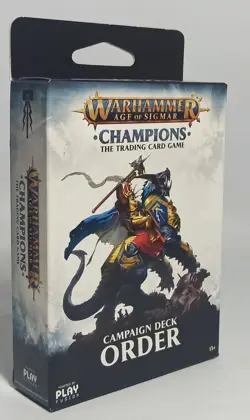 WARHAMMER AOS CHAMPIONS THE TRADING CARD GAME ORDER CAMPAIGN DECK SEALED - Image 3
