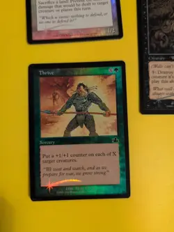 Troubled Healer, Thrive, Wall of Vipers. MTG OLD BORDER FOIL 3 CARD PROPHECY - Image 1