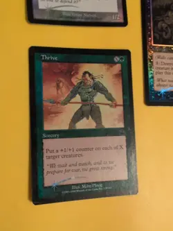 Troubled Healer, Thrive, Wall of Vipers. MTG OLD BORDER FOIL 3 CARD PROPHECY - Image 3