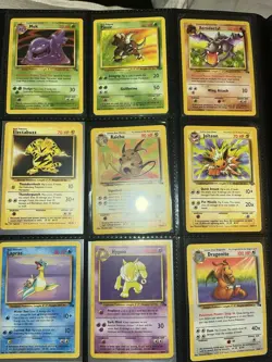 Vintage Pokemon Card Lot WOTC Base Set, Jungle, Fossil. Holos 1st edition + more - Image 4