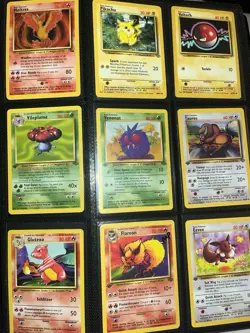 Vintage Pokemon Card Lot WOTC Base Set, Jungle, Fossil. Holos 1st edition + more - Image 5