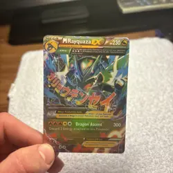 MINT M Rayquaza EX 61/108 XY Roaring Skies Ultra Rare Card Pokemon TCG MP - Image 1