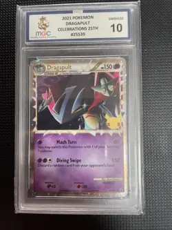Pokemon TCG Dragapult Prime Celebrations 25th Anniversary Card SWSH132 - Image 1
