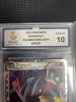 Pokemon TCG Dragapult Prime Celebrations 25th Anniversary Card SWSH132 - Image 2