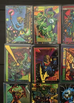 Marvel Mixed Lot Of 35 Awesome Vintage Cards! 1990’s - Image 3
