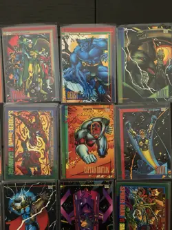 Marvel Mixed Lot Of 35 Awesome Vintage Cards! 1990’s - Image 4