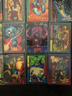 Marvel Mixed Lot Of 35 Awesome Vintage Cards! 1990’s - Image 5