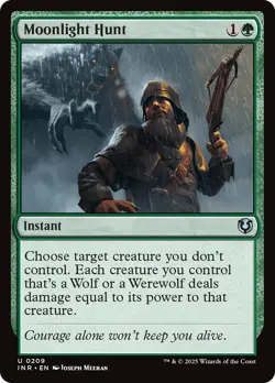 Moonlight Hunt [Innistrad Remastered] Foil Near Mint - Image 1