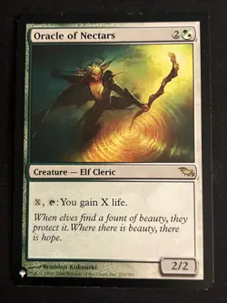 1x Oracle of Nectars (233) Mystery Booster LP MTG Magic the Gathering x1 MKE - Image 1