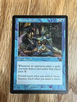 Rhystic Study - Prophecy- Magic the Gathering - MTG - Image 1
