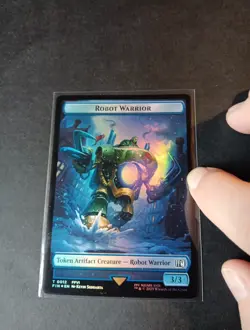 Emblem - Sephiroth, One-Winged Angel // Robot Warrior Double-Sided Token foil T - Image 2