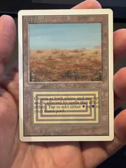 Scrubland Unlimited Rare MTG: Magic the Gathering Dual Land NM Never Played - Image 3