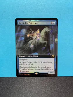 FOIL FULLART Geist des Patriziers / Patrician Geist - MTG Magic - Image 1