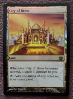 Magic (MTG) : City Of Brass - VG - Image 1