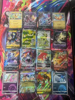 Pokemon 16 Card Lot nm V Max Mega Amazing Ex HOLO Rare Hits Only F35 - Image 1