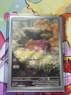 Pokemon Pawmi Sir TCG Illustration Rare Card 226/091 Paldean Fates - Image 1