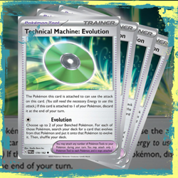 4X Technical Machine: Evolution 178/182 X4 - Paradox Rift Playset - Pokemon TCG - Image 1