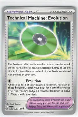 4X Technical Machine: Evolution 178/182 X4 - Paradox Rift Playset - Pokemon TCG - Image 2
