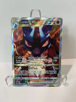 Pokemon TCG Lucario VSTAR SWSH291 SWSH: Sword & Shield Promo Holo - Image 1