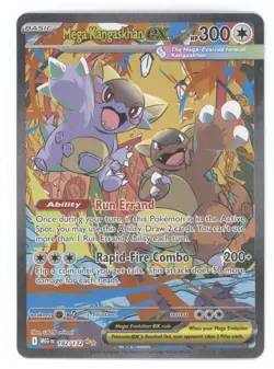 2025 Pokemon Mega Evolution Mega Kangaskhan ex Secret Rare #182/132 - Image 1