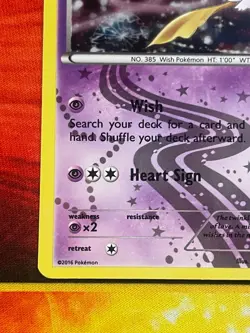 Pokemon Jirachi RC13/RC32 Holo - Radiant Collection Generations - Image 4