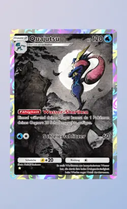 Pokemon TCG Pocket - Quajutsu - A4b Deluxepack EX - 356/353 - Deutsch - Image 1
