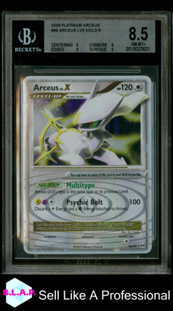 ARCEUS LV.X HOLO R 2009 POKEMON PLATINUM ARCEUS 96 BGS 8.5 - Image 1