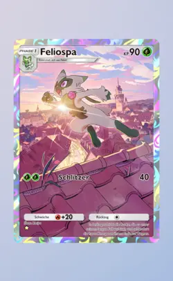 Pokemon TCG Pocket - Feliospa - A4b Deluxepack EX - 354/353 - Deutsch - Image 1