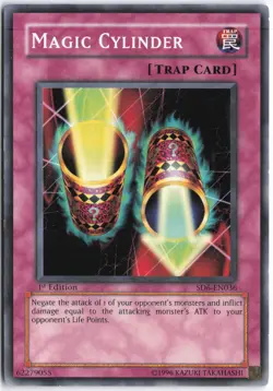 Yugioh - Magic Cylinder SD6-EN036 1st Edition - Structure Deck: Spellcaster's Ju - Image 1
