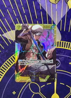 Trafalgar Law OP10-119 Royal Blood One Piece TCG - SEC Foil NM Japanese - Image 1