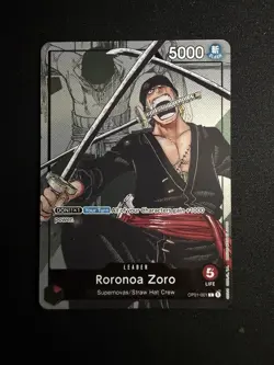 Roronoa Zoro - OP01-001 (Alternate Art) - One Piece Promotion Cards (OP-PR) - Image 1