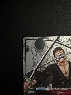 Roronoa Zoro - OP01-001 (Alternate Art) - One Piece Promotion Cards (OP-PR) - Image 3