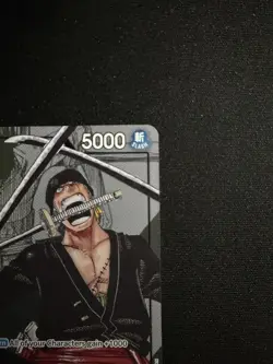 Roronoa Zoro - OP01-001 (Alternate Art) - One Piece Promotion Cards (OP-PR) - Image 4
