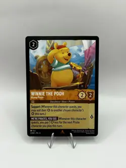 Winnie the Pooh - Hunny Pirate Disney Lorcana Azurite Sea 3/204 NM - Image 1