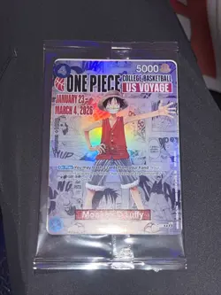Bandai One Piece Card Game Promo Pack Monkey D. Luffy US Voyage Sealed - Image 1