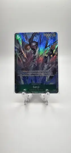 One Piece CCG OP-13 Carrying On His Will - Sanji Alt Art Card Op13-027 ENGLISH - Image 1