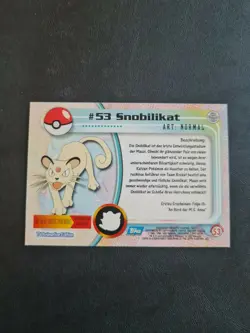 Snobilikat Persian / Topps / Pokemon Card Game / Pokemon Karte - Image 2