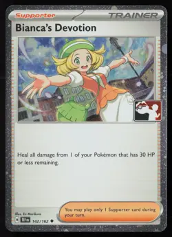 Pokemon Bianca's Devotion - 142/162 Prize Pack Series Cards Cosmo Holo - NM - Image 1