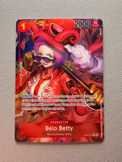 BELO BETTY OP05-015 R - ALT ART | ONE PIECE TCG CARD | THE BEST- PRB-01 - Image 1