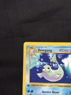 Pokemon Cards: Base Set 1st Edition Uncommon: Dewgong 25/102 - Image 2