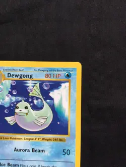 Pokemon Cards: Base Set 1st Edition Uncommon: Dewgong 25/102 - Image 3